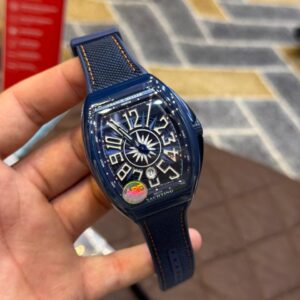 Franck Muller Replica Watch | 1:1 Master Copy Automatic Watch in Pakistan | Sapphire Glass & Carbon Body by Shop2Door store