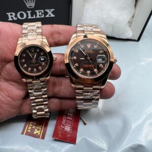 Rolex Copy Watch High Quality – Ladies & Gents Single & Pair Watches in Pakistan