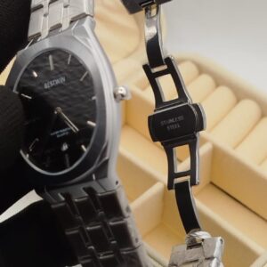 BESTWEN Slim Dial Watch for Men