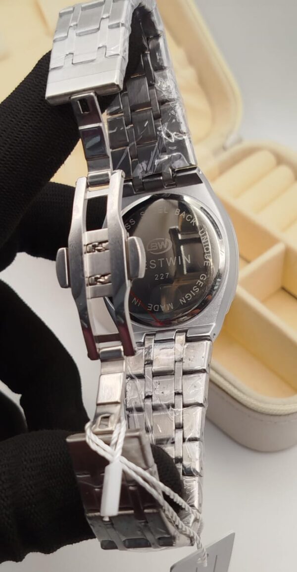 BESTWEN Slim Dial Watch for Men