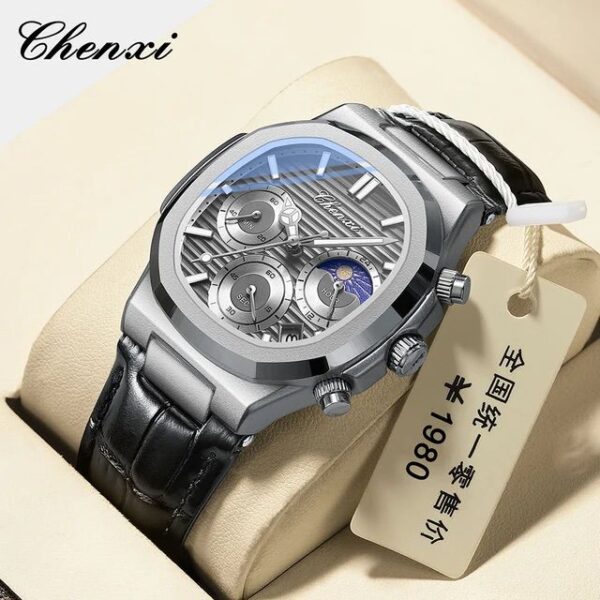 CHENXI Original Chronograph & Monograph Watch – Nautilus Design Men’s Luxury Watch in Pakistan