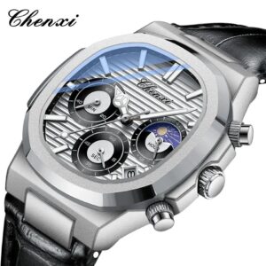 CHENXI Original Chronograph & Monograph Watch – Nautilus Design Men’s Luxury Watch in Pakistan