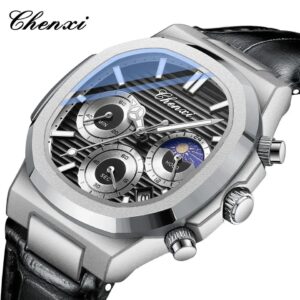 CHENXI Original Chronograph & Monograph Watch – Nautilus Design Men’s Luxury Watch in Pakistan
