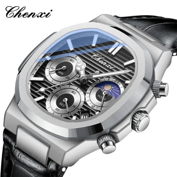 CHENXI Original Chronograph & Monograph Watch – Nautilus Design Men’s Luxury Watch in Pakistan