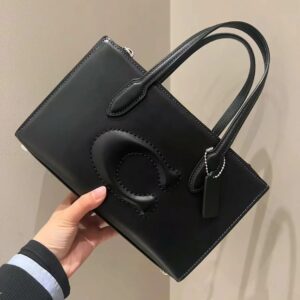 Coach replica handbag with brand box and dust bag