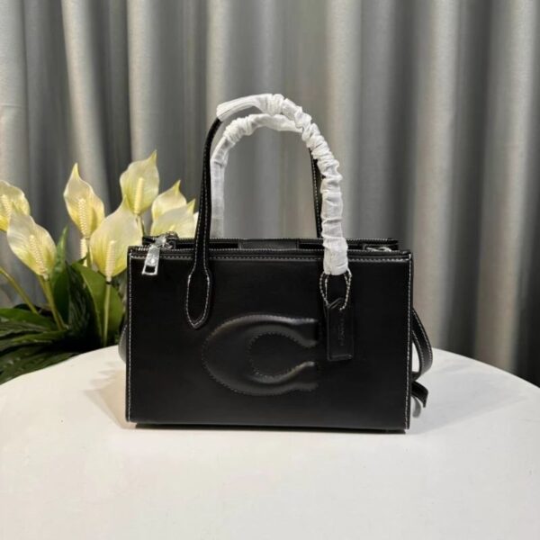 Coach replica handbag with brand box and dust bag
