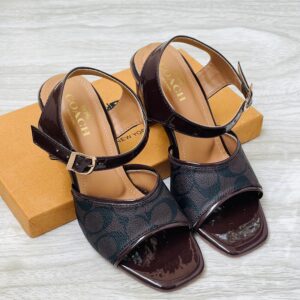 Coach copy women’s heels with brand box
