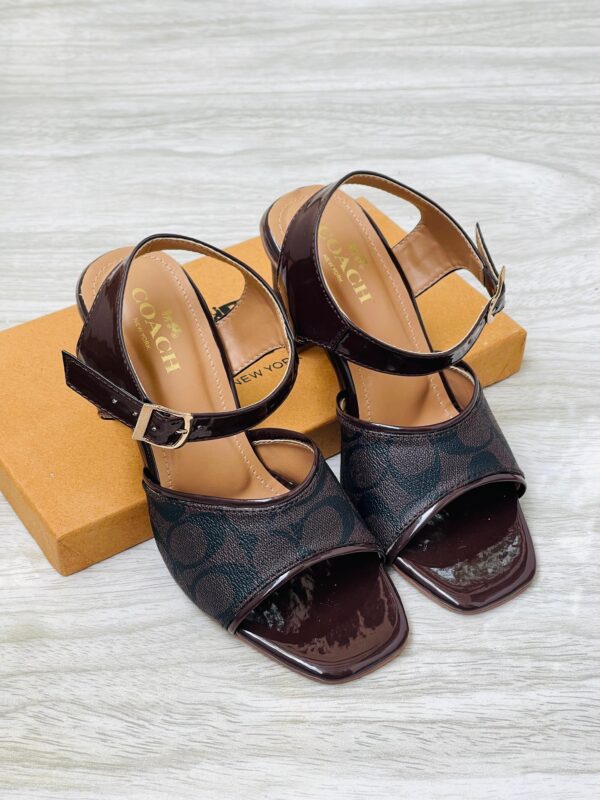 Coach copy women’s heels with brand box