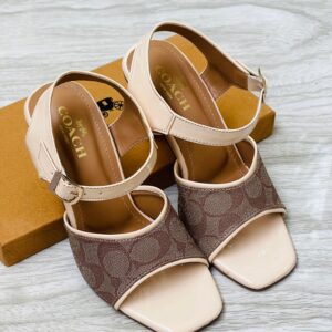 Coach copy women’s heels with brand box