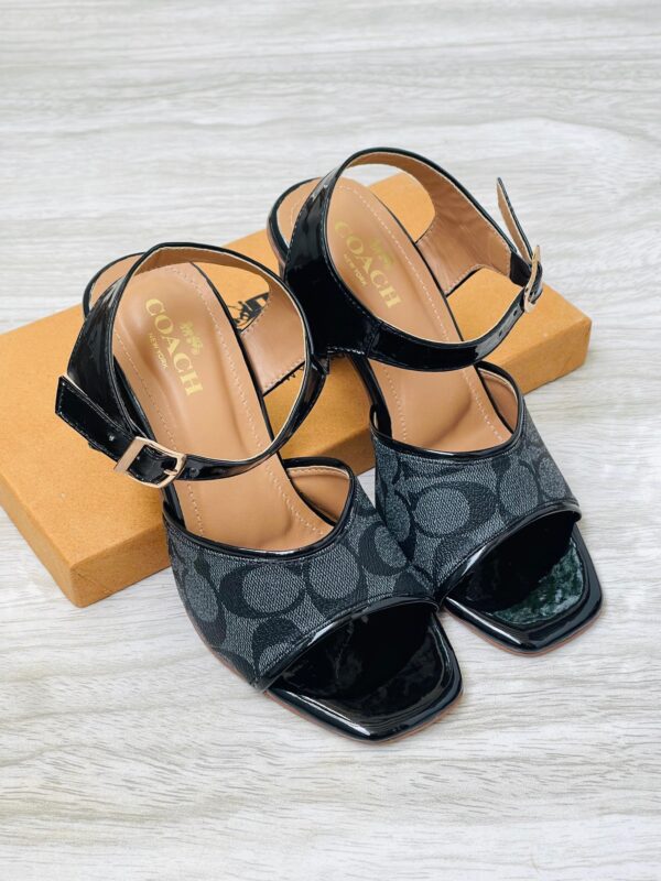 Coach copy women’s heels with brand box