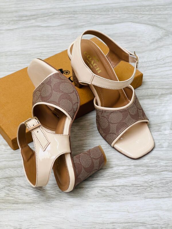 Coach copy women’s heels with brand box