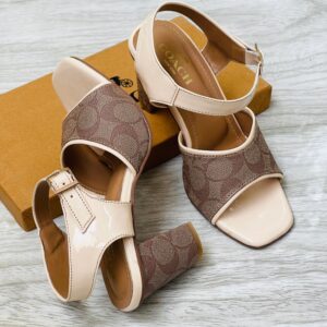 Coach copy women’s heels with brand box