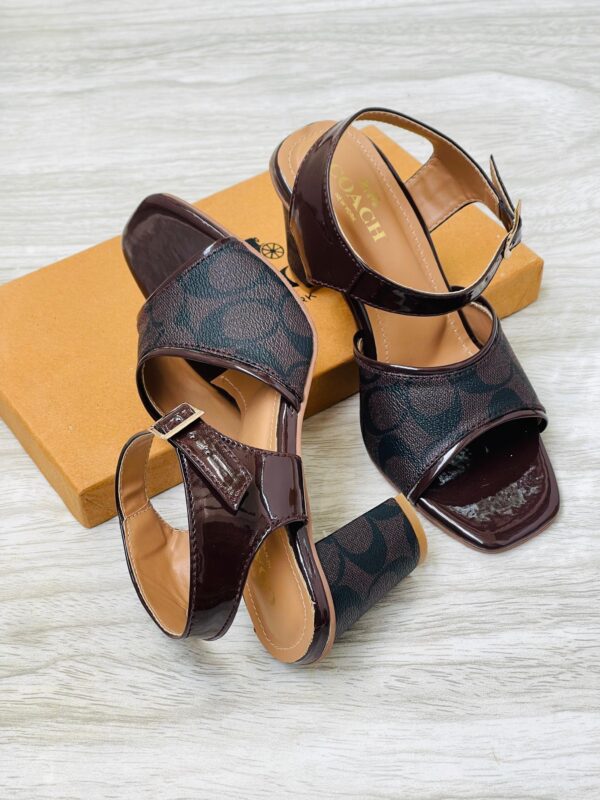 Coach copy women’s heels with brand box