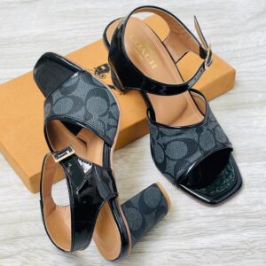 Coach copy women’s heels with brand box