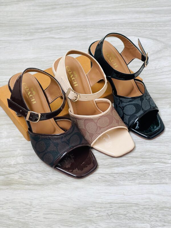 Coach copy women’s heels with brand box