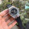 Gupin transparent dial watch