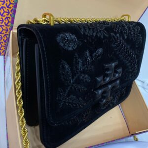 Tory Velvet Eleanor Shoulder Bag Master Copy | Tory Burch Replica Bag in Pakistan