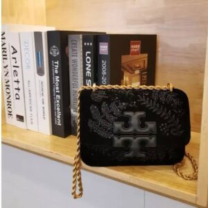 Tory Velvet Eleanor Shoulder Bag Master Copy | Tory Burch Replica Bag in Pakistan