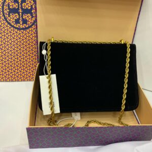 Tory Velvet Eleanor Shoulder Bag Master Copy | Tory Burch Replica Bag in Pakistan