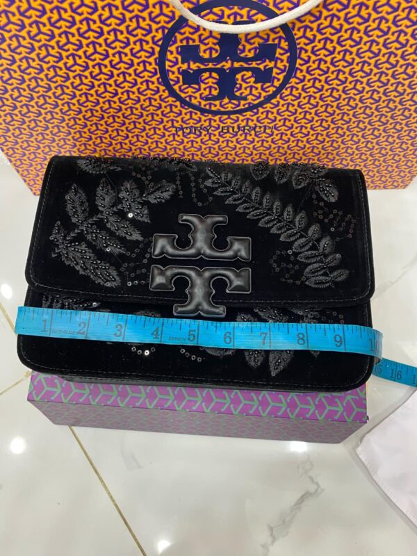 Tory Velvet Eleanor Shoulder Bag Master Copy | Tory Burch Replica Bag in Pakistan