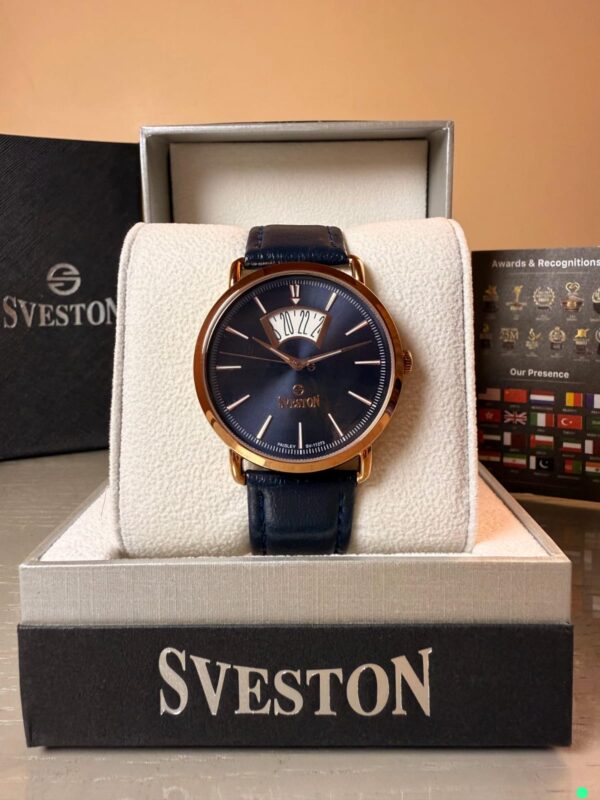 Original SVESTON Paisley SV 11273 Watch for Men – Black Strap