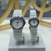 Premium White Ceramic Watch Set for Pashtun Couples