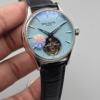 PP Premium Light Blue Dial Open-Heart Automatic Watch in Pakistan