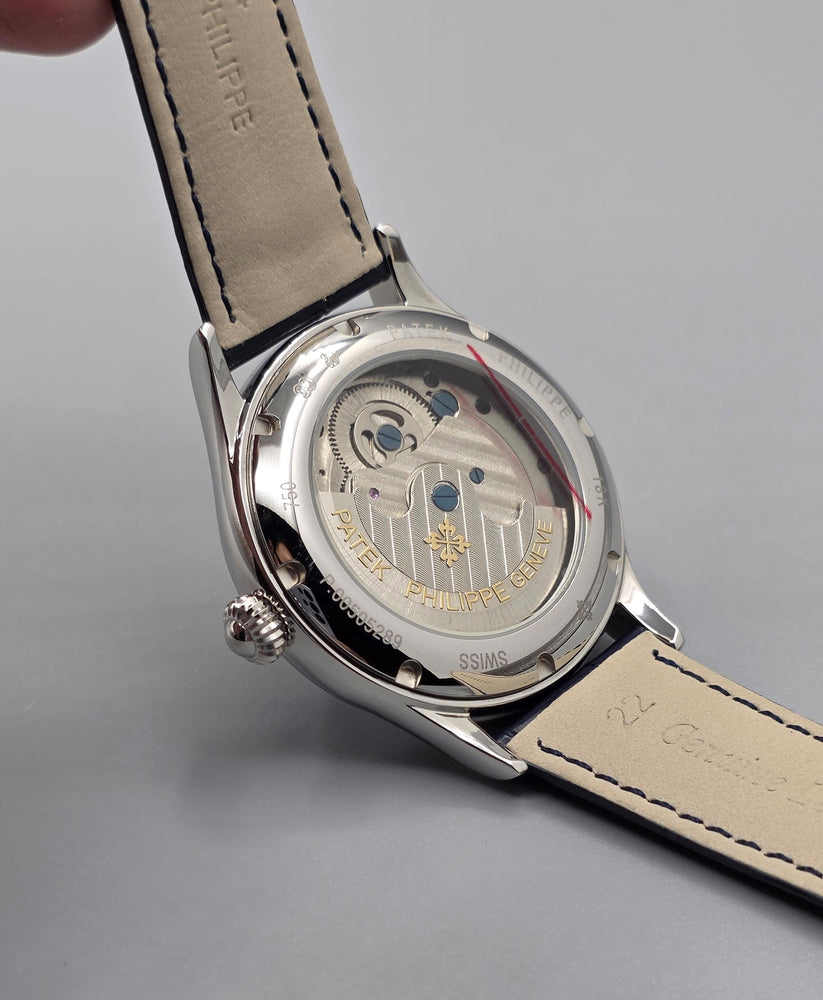 PP Premium Light Blue Dial Open-Heart Automatic Watch in Pakistan