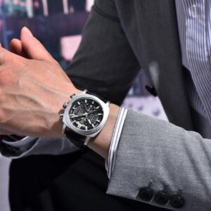 BENYAR Original Watch Price in Pakistan | Luxury Skeleton Chronograph Watch for Men 2025