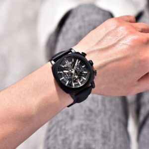 BENYAR Original Watch Price in Pakistan | Luxury Skeleton Chronograph Watch for Men 2025