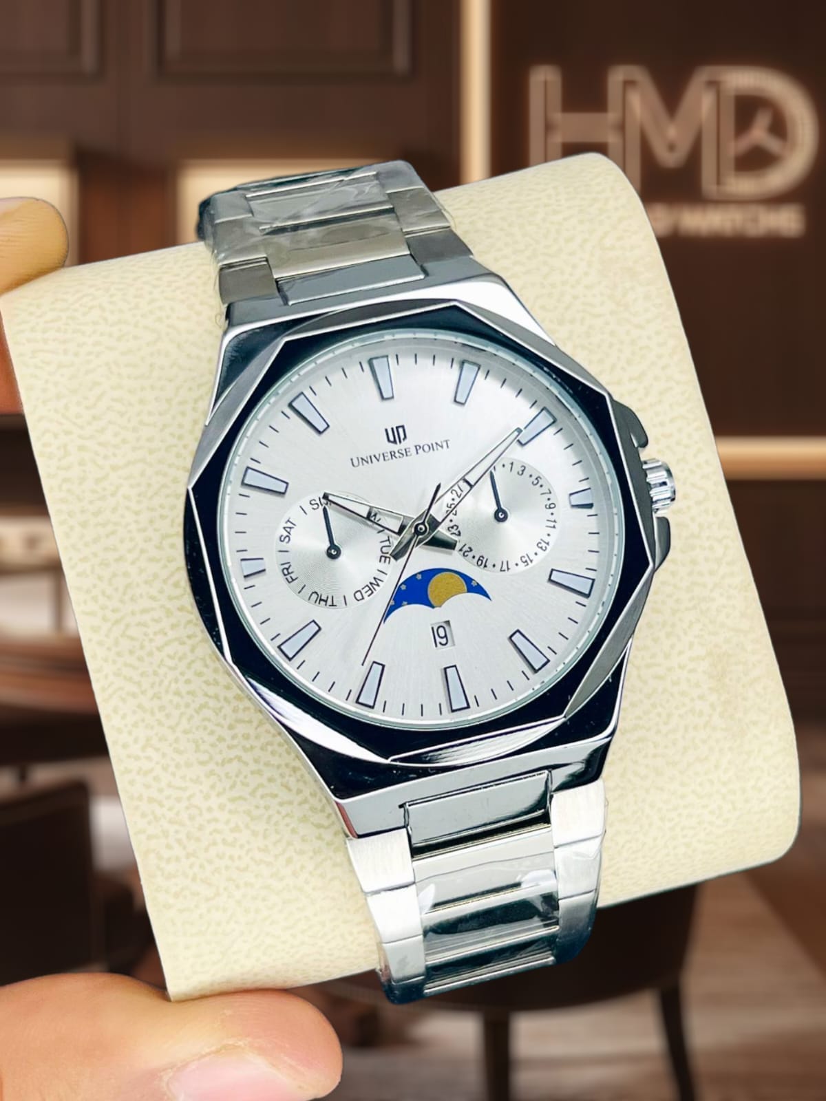 Universe Point Moon Phase Watch Original by shop2door store karachi pakistan