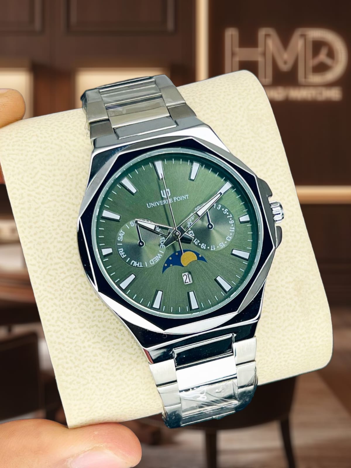 Universe Point Moon Phase Watch Original by shop2door store karachi pakistan
