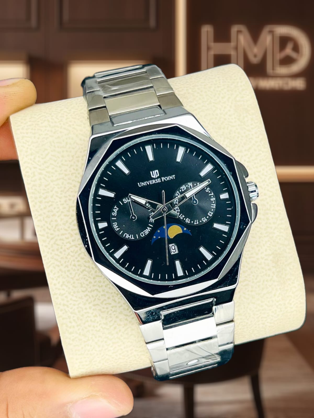 Universe Point Moon Phase Watch Original by shop2door store karachi pakistan