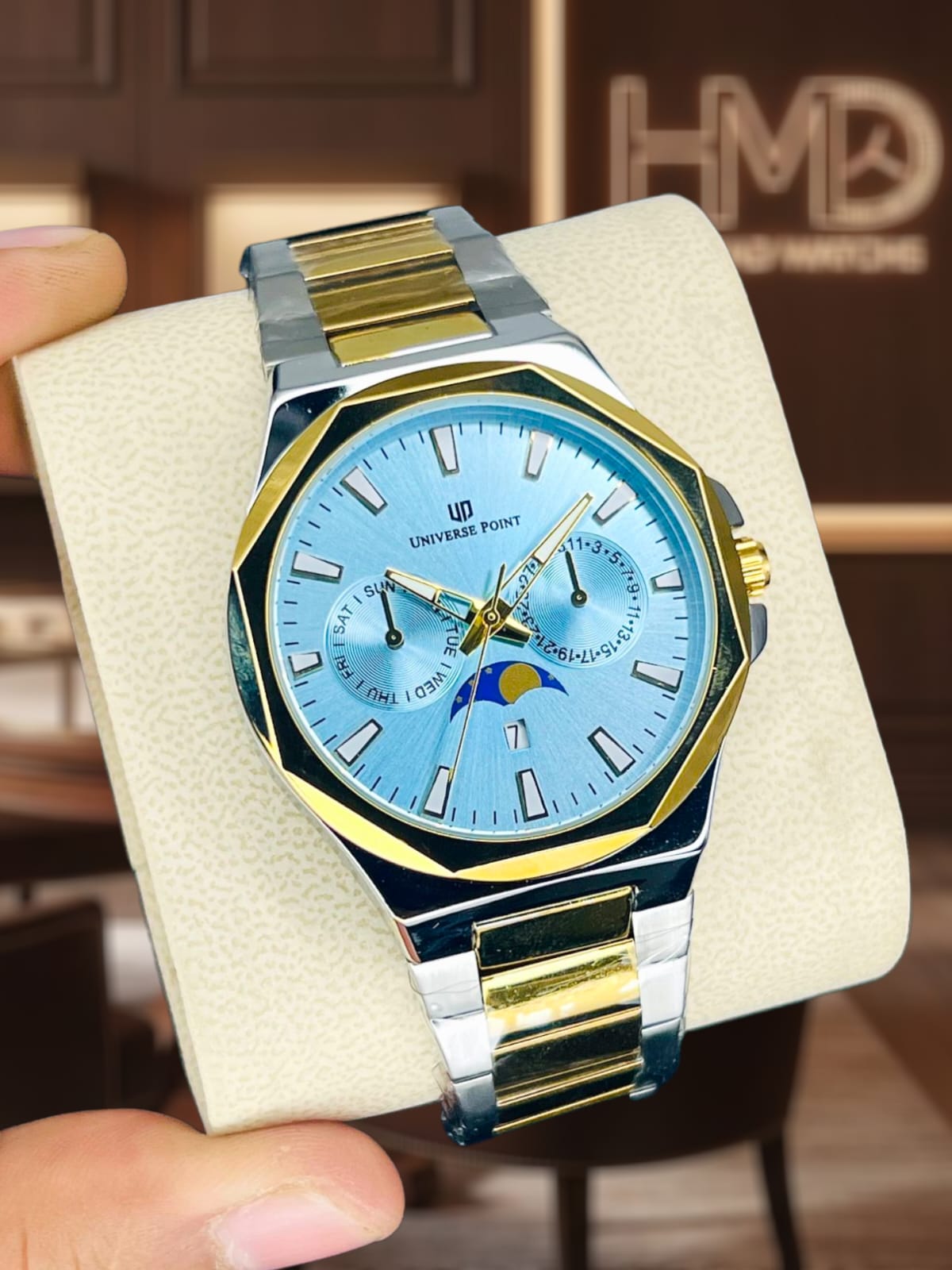 Universe Point Moon Phase Watch Original by shop2door store karachi pakistan