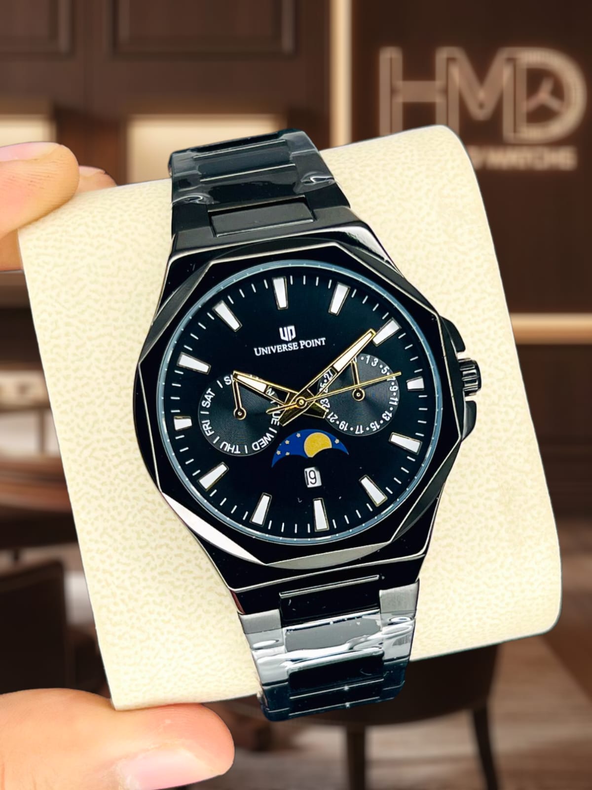 Universe Point Moon Phase Watch Original by shop2door store karachi pakistan