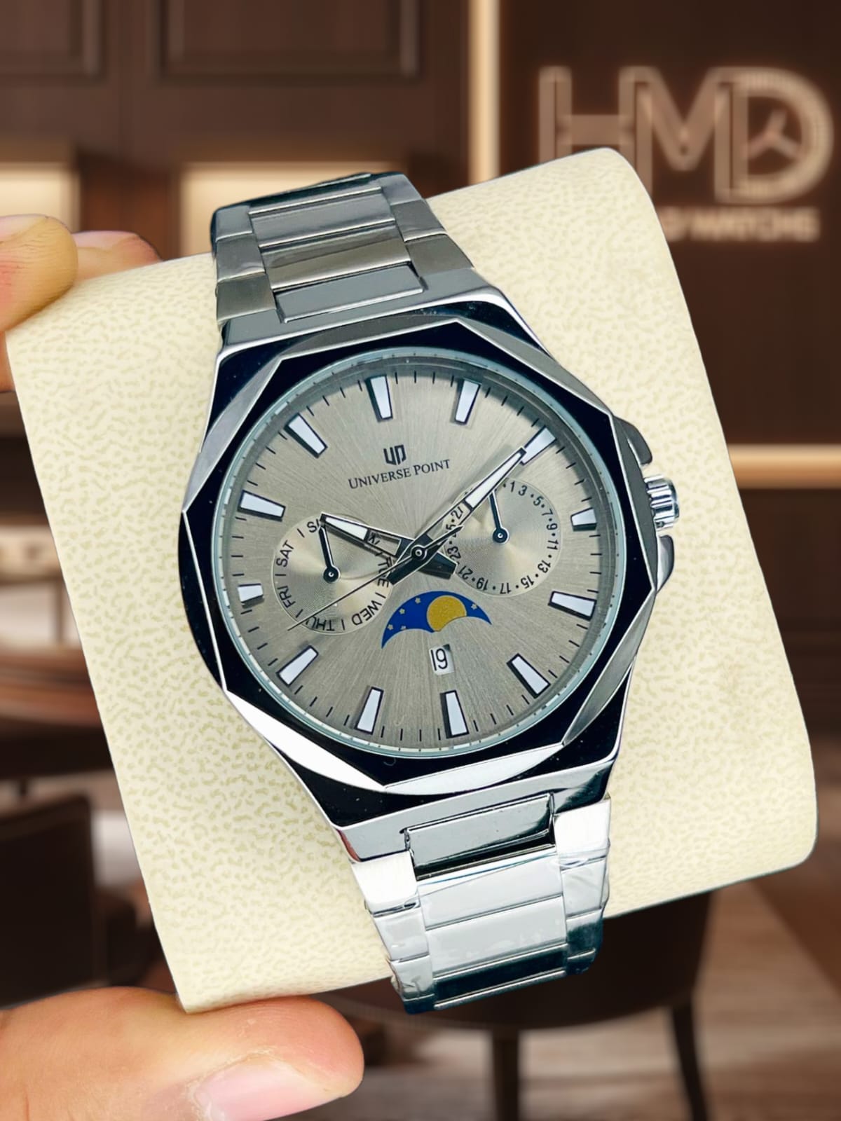 Universe Point Moon Phase Watch Original by shop2door store karachi pakistan