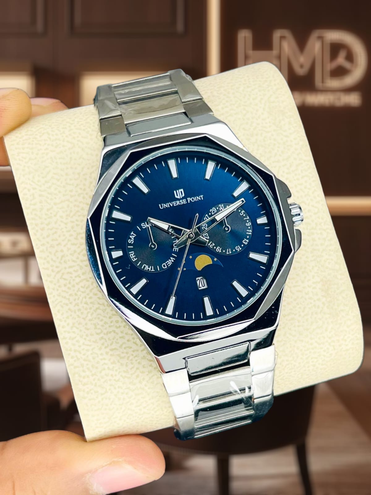 Universe Point Moon Phase Watch Original by shop2door store karachi pakistan