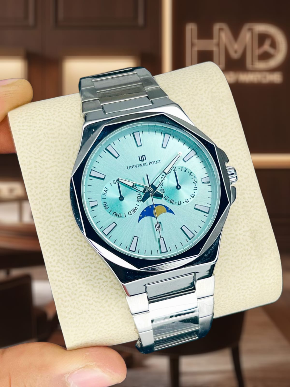 Universe Point Moon Phase Watch Original by shop2door store karachi pakistan