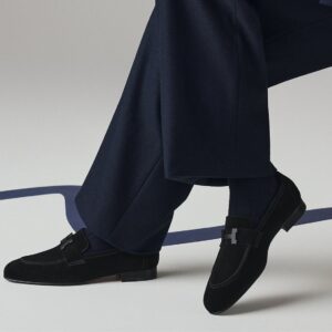 Hermes Paris Suede Loafer Shoes for Women in Pakistan