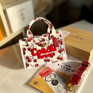 COACH Cherry Handbag – Stylish Shoulder Bag in Pakistan