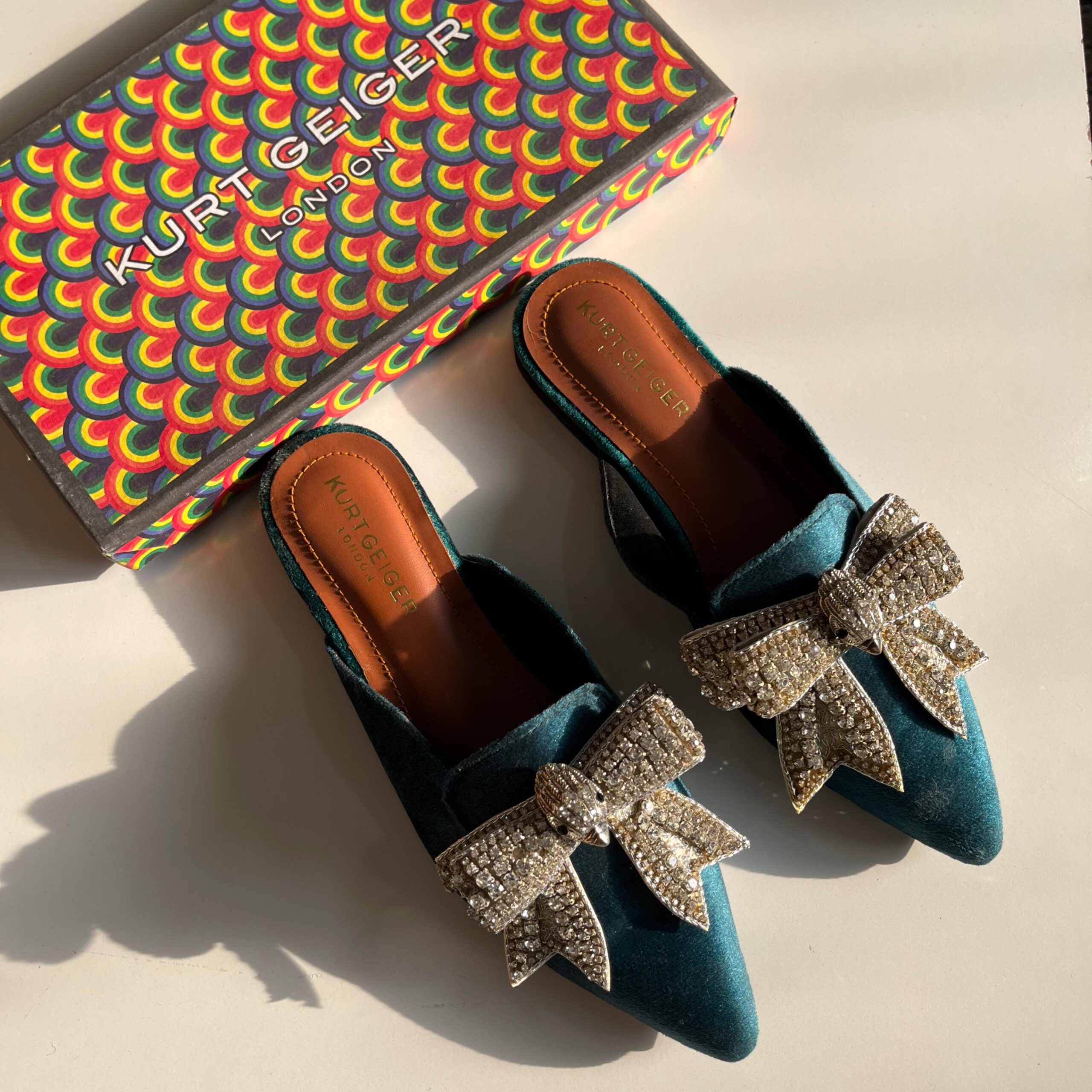 Kurt Geiger flat mules for women