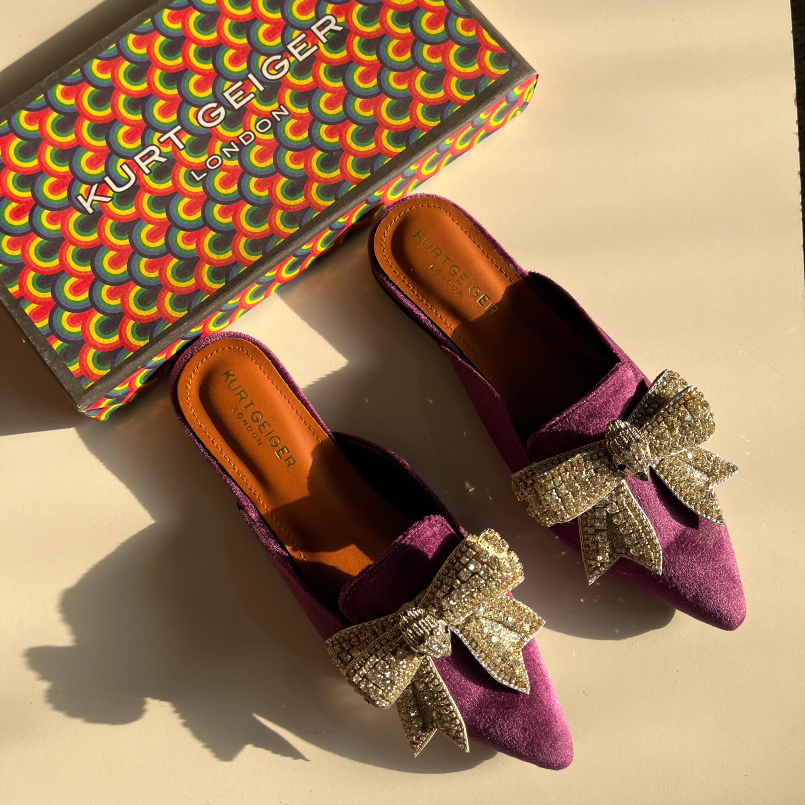 Kurt Geiger flat mules for women