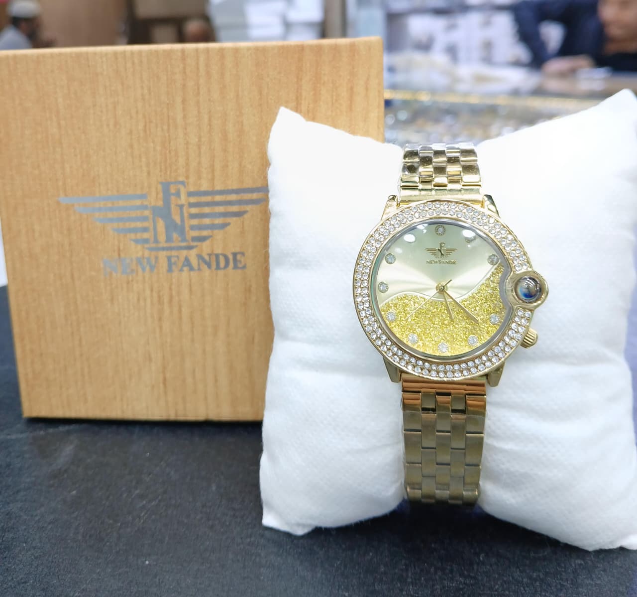 Fande women watch stainless steel chain