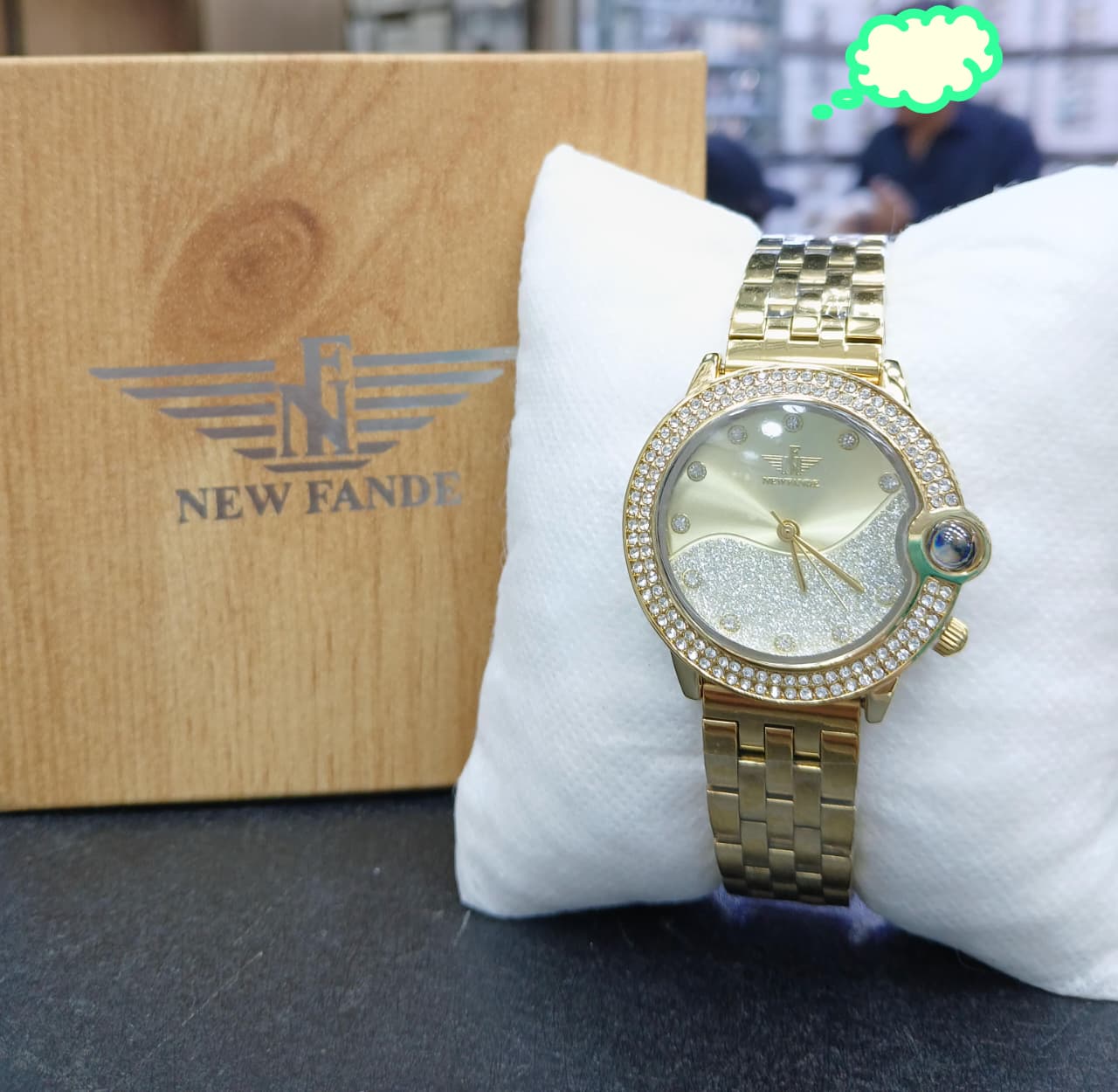 Fande women watch stainless steel chain