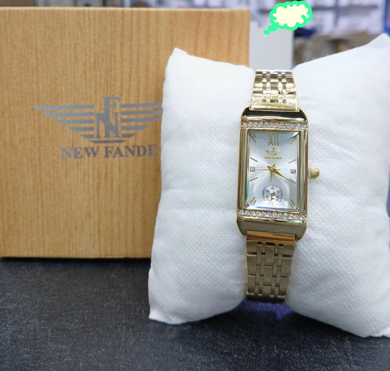 Fande women watch stainless steel chain