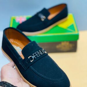 Eid Loafers Shoes Black Color
