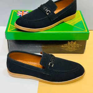 Eid Loafers Shoes Black Color