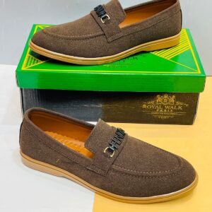 Eid Loafers Shoes Brown Color