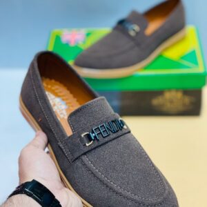Eid Loafers Shoes Brown Color