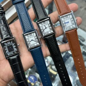Rectangular watch Pakistan, Celebrity fashion watches, Working date quartz watch.